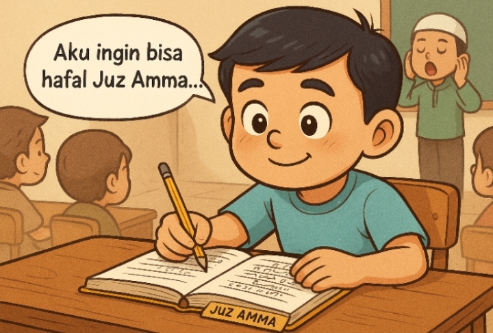 Langkah Kecil Malik Menuju Hafalan Besar