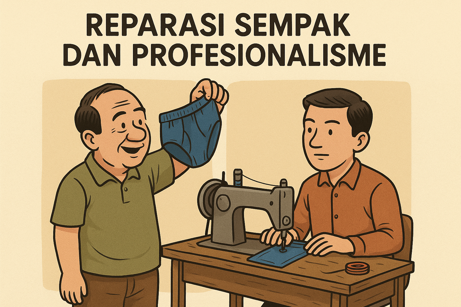 Reparasi Sempak dan Profesionalisme