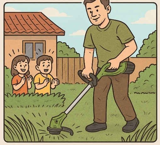 Rumput Tumbuh, Waktu Terbatas – Tapi Ayah Punya Senjatanya